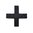 20er Steckverbinder einteilig Kreuz für Vierkantrohr