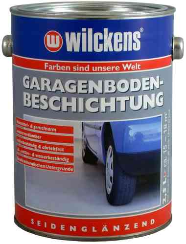 Wilckens Garagenbodenbeschichtung 2,5 Liter Garagenfarbe / Betonfarbe