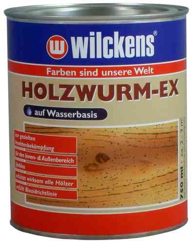 Wilckens Holzwurm EX 0,75 Liter schnell wirkend Holzschutz Holzwurmtod