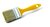 Flach Pinsel 20-100mm breit, Schuller eh´klar, 15mm stark, gelb Mercato