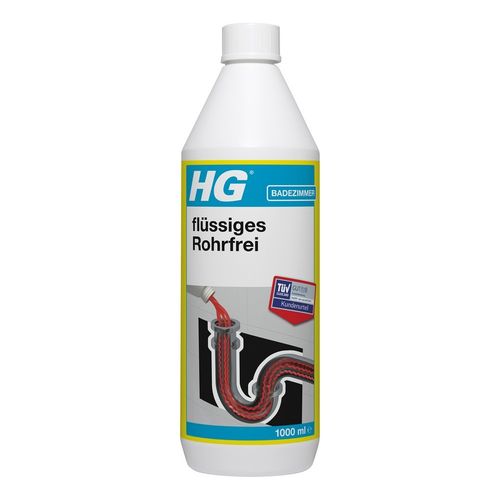 HG flüssiges Rohrfrei, gebrauchsfertig, 1 Liter