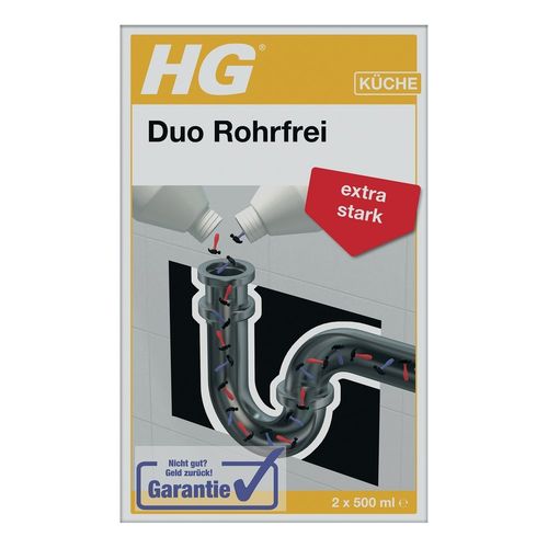HG Duo-Rohrfrei extrem stark, 2 x 500ml