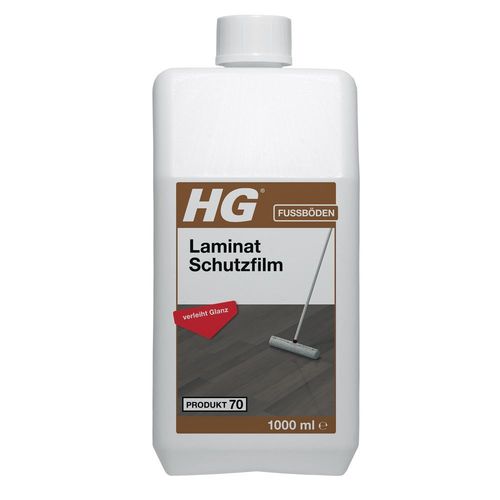 HG Laminat Schutzfilm 1 Liter verleiht Glanz Produkt 70