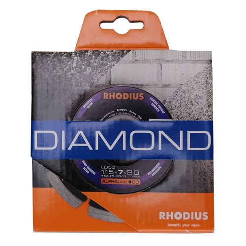Rhodius Diamant Trennscheibe LD50 Baumaterial Universal