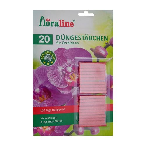 Floraline 20 Düngestäbchen für Orchideen