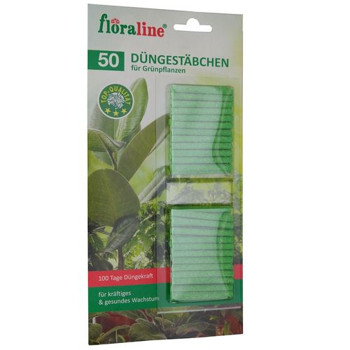 Floraline 50 Düngestäbchen für Grünpflanzen