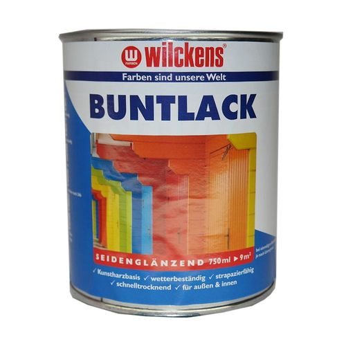 Wilckens Buntlack seidenglänzend 0,750 Kunstharzbasis 11 Farben