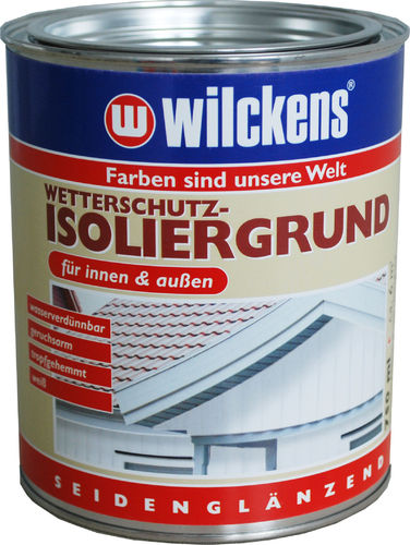 Wilckens Wetterschutz Isoliergrund 0,75 Liter Holzschutz, Imprägnierung