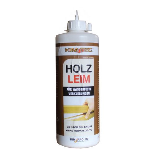 Kim-Tec Holzleim, lösemittelfrei, 1 Liter, Farbe weiß
