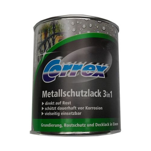 Correx Metallschutzlack 3in1 250 ml 5 Farben