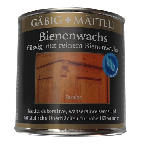 0,375 l Gäbig+Mätteli Bienenwachs flüssig wasserbasiert Möbel DIY