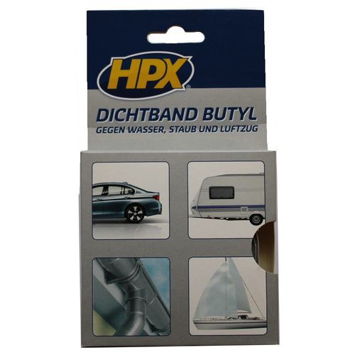 HPX Dichtband Butyl grau 20 mm/3 m KFZ Camper Fenster Boot